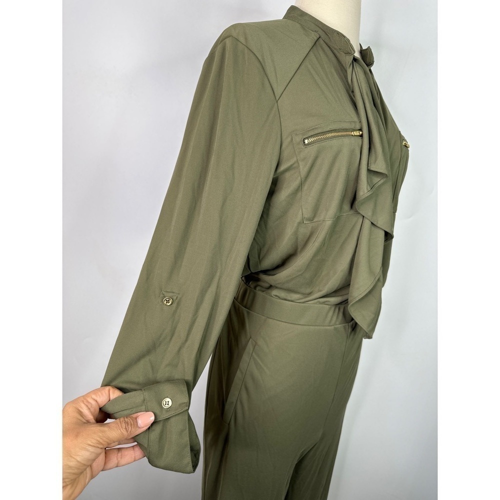 Chicos Ruffled Utility Jumpsuit - Picture 5 of 15